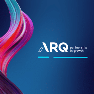 Design for GCF 2026 with ARQ Logo and slogan